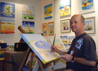 Al Hayball...'The man who draws hares!'