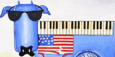 american blues cow