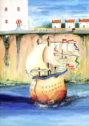 galleon art