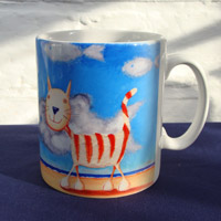 al hayball, dreaming of tuna mug,