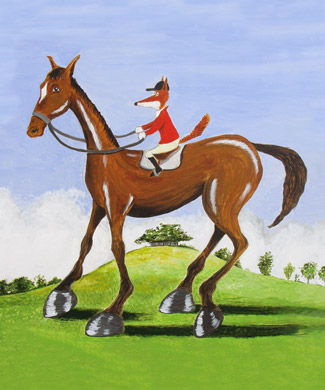 fox-trot, fox hunting, fox trot by alan hayball,