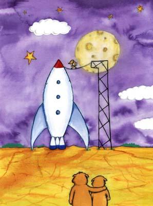 'first hamster in space' by al hayball