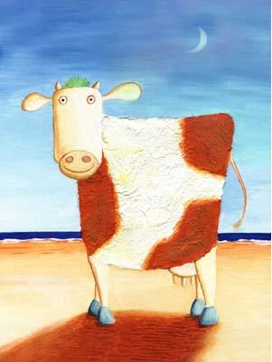 'Beach Cow' by al hayball 