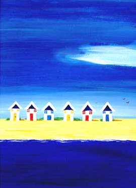 Beach Hut Row 