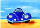 'beetle blue' by al hayball