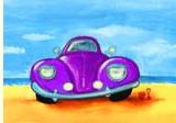 'beetlejuice purple' by al hayball