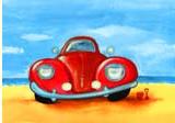 'beetle red' by al hayball