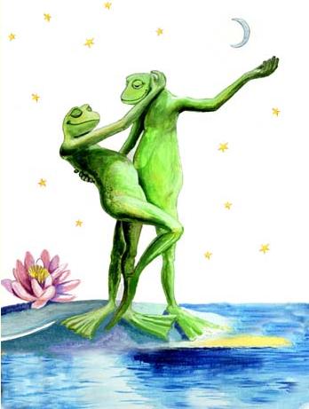'dancing frogs' by al hayball
