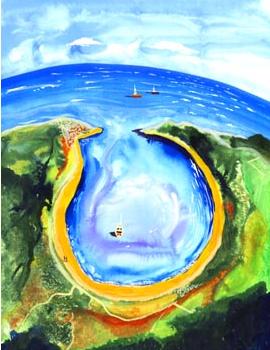'Lulworth cove' by al hayball