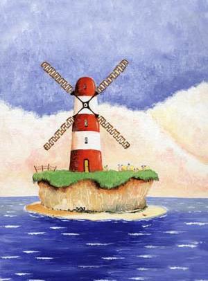 Windmill art