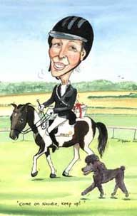 horsewoman by al hayball