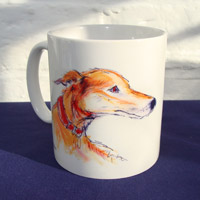 lurcher mug 