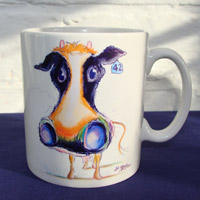 al hayball, mad cow mug