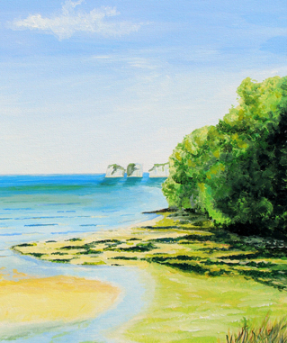 'Middle Beach, Studland, Dorset'