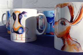 al hayball art mugs