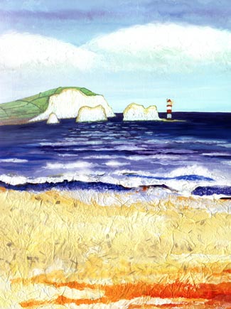 the needles, Isle of wight