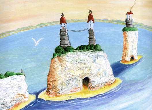 old harry rocks art