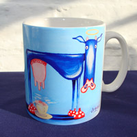 skinny-latte cow mug 