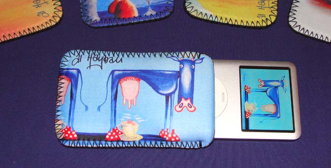 al hayball ipod sock, mp3 sock, mobile phone sock,