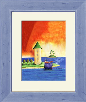 'Southseas' framed by al hayball