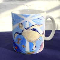al hayball,turtle mug,